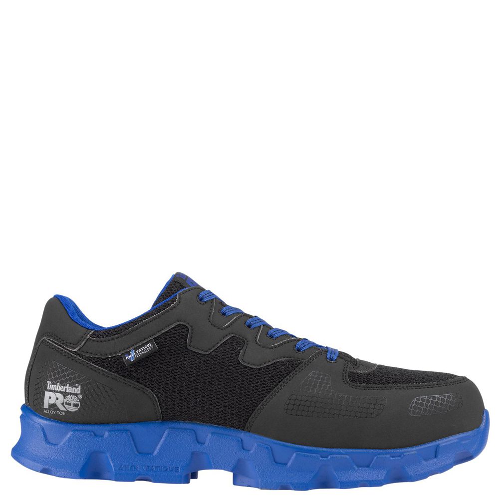 Pantofi De Lucru Timberland Dama Negrii/Albastri - Pro® Powertrain Alloy Toe Esd - Romania - CWSPAK3